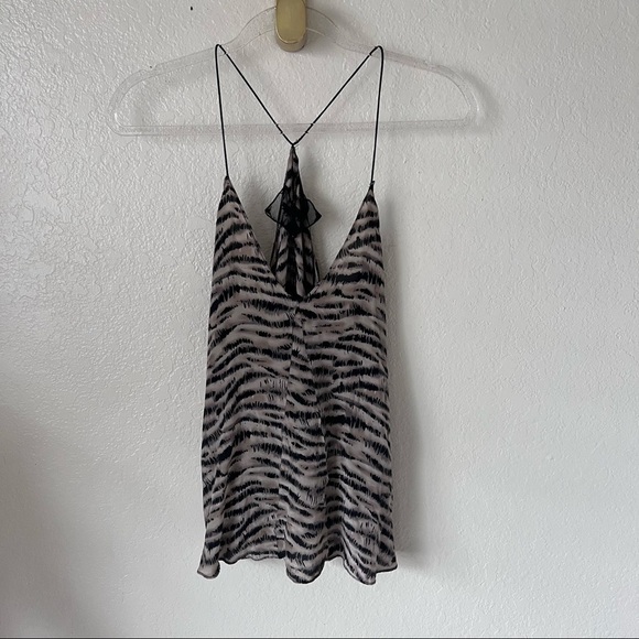 Reformation silk animal print cami size small - Picture 12 of 15